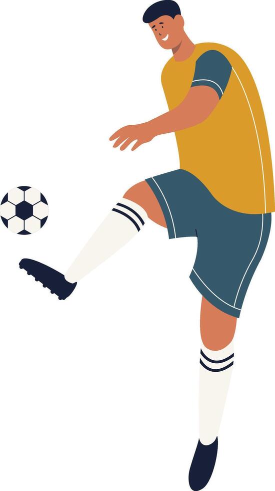 Soccer Player Illustration vector