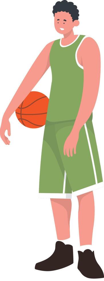 Basketball Player Character vector