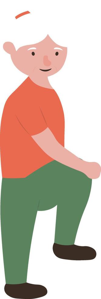 Activity Elderly Illustration vector