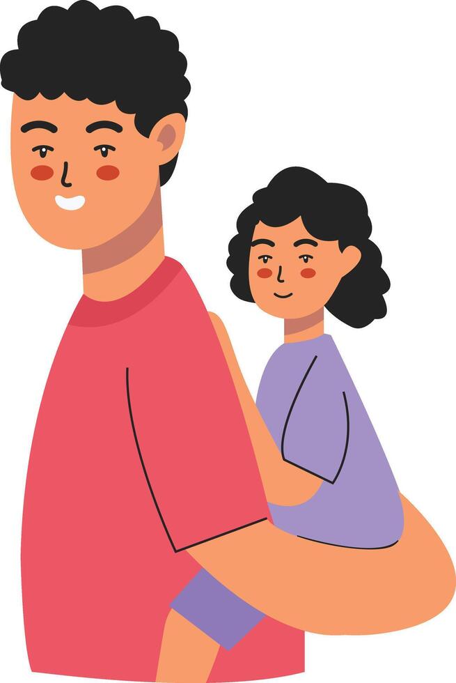 Happy Father Day Illustration vector
