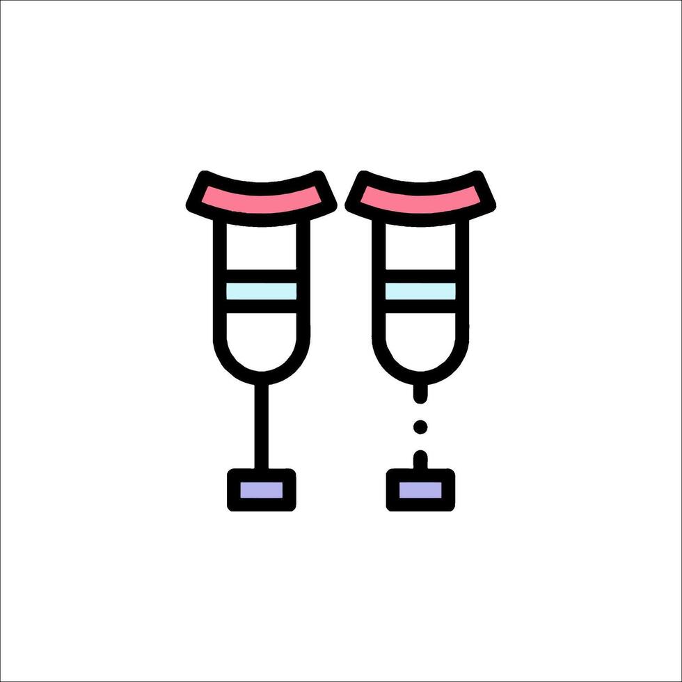 Two syringes with a needle in each one vector