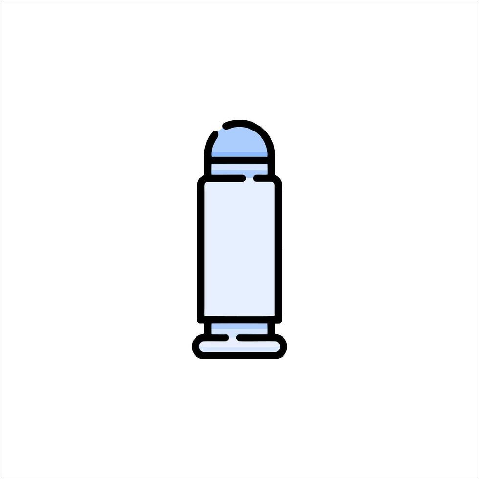 A bullet icon on a white background vector