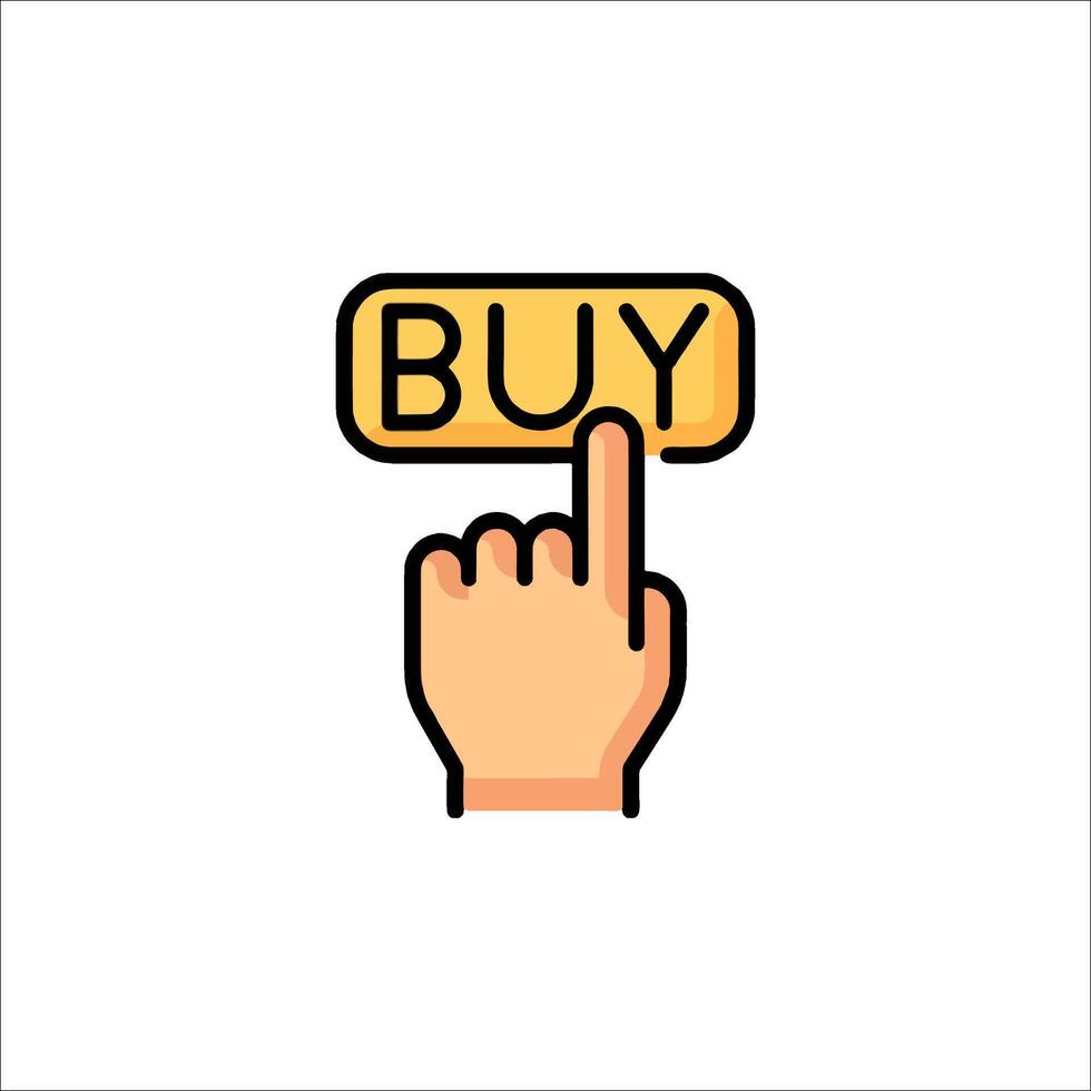 Buy icon illustration vector