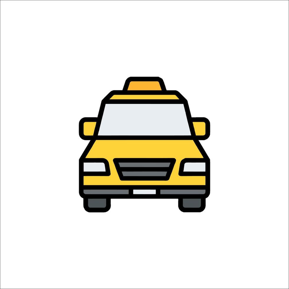 Taxi icon illustration vector