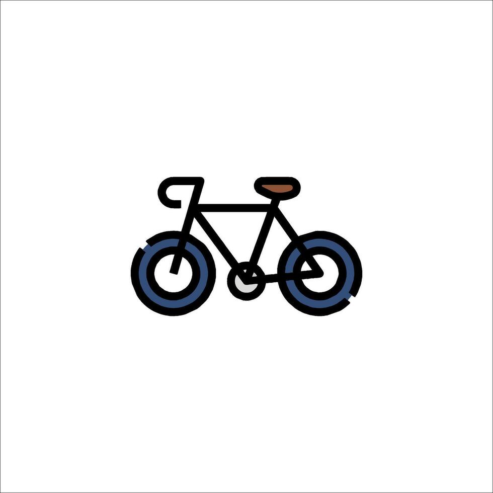 Bicycle icon illustration vector