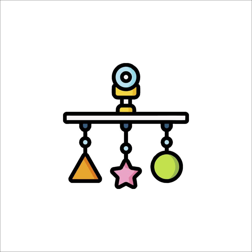 Baby monitor icon illustration vector