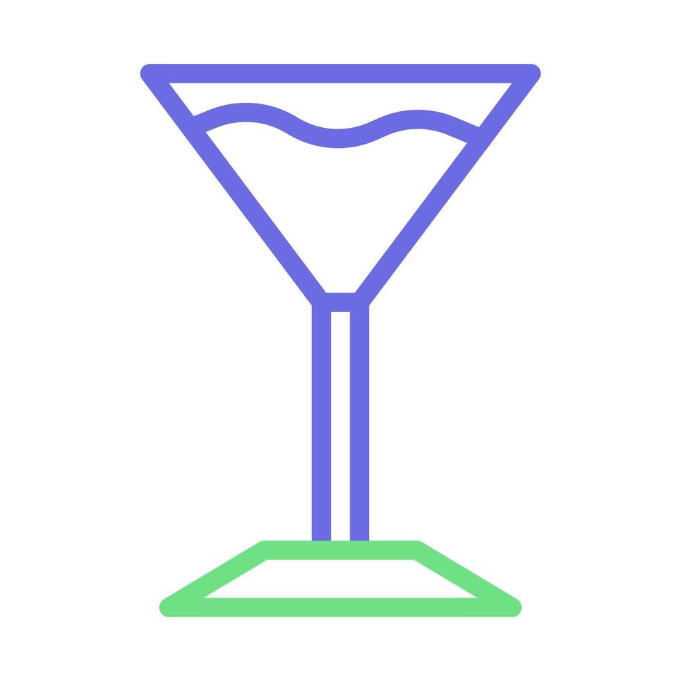 Martini glass icon. Concept of celebration, party, and alcoholic beverages. vector