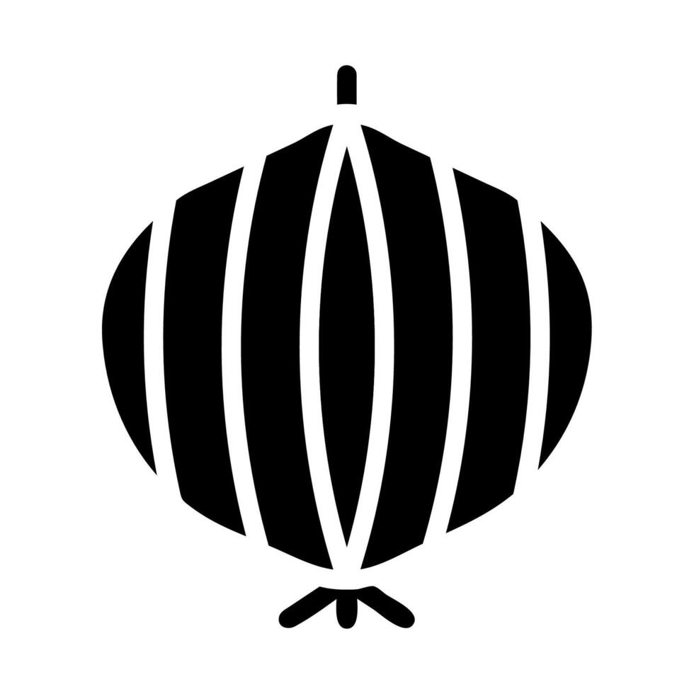 Onion bulb glyph icon. Concept of healthy eating and vegetarianism. vector