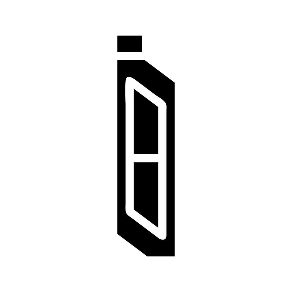 Engine oil bottle icon. Concept of car maintenance and lubrication. vector