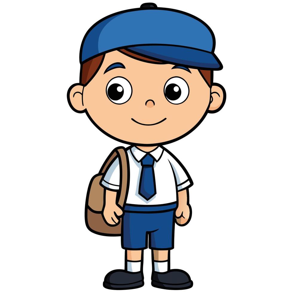 boy cartoon illustration vector