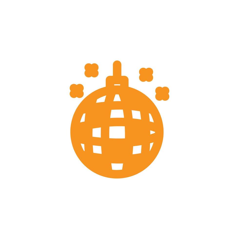 disco ball icon vector