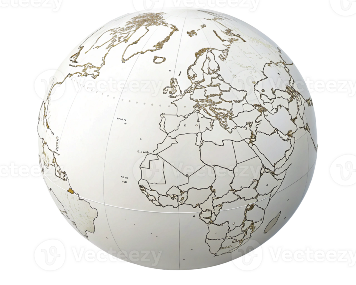 World Map Globe, Earth Countries, Continents, Borders, Geography, International, Global, Political, png