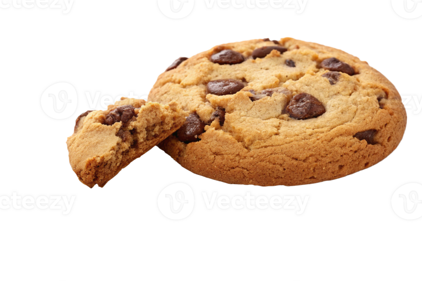 Delicious Chocolate Chip Cookies, Sweet Treat, Bakery Delight png