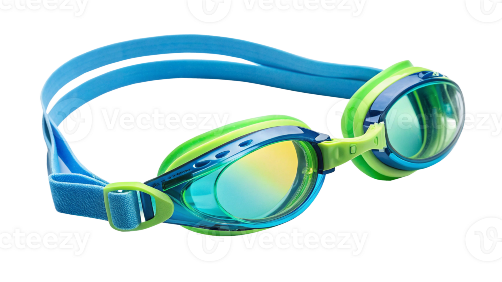 Youth Swim Goggles Colorful, Durable, Leakproof, Comfortable, Stylish png