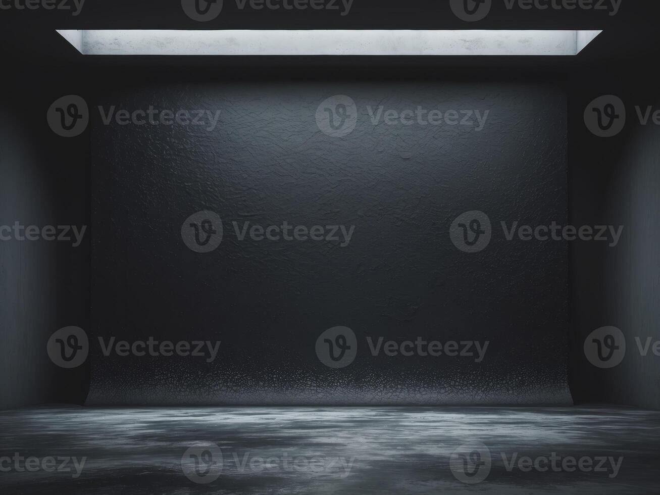 Black Gradient Texture as Backdrop in Empty Dark RoomBlack Gradient Texture as Backdrop in Empty Dark Room. photo