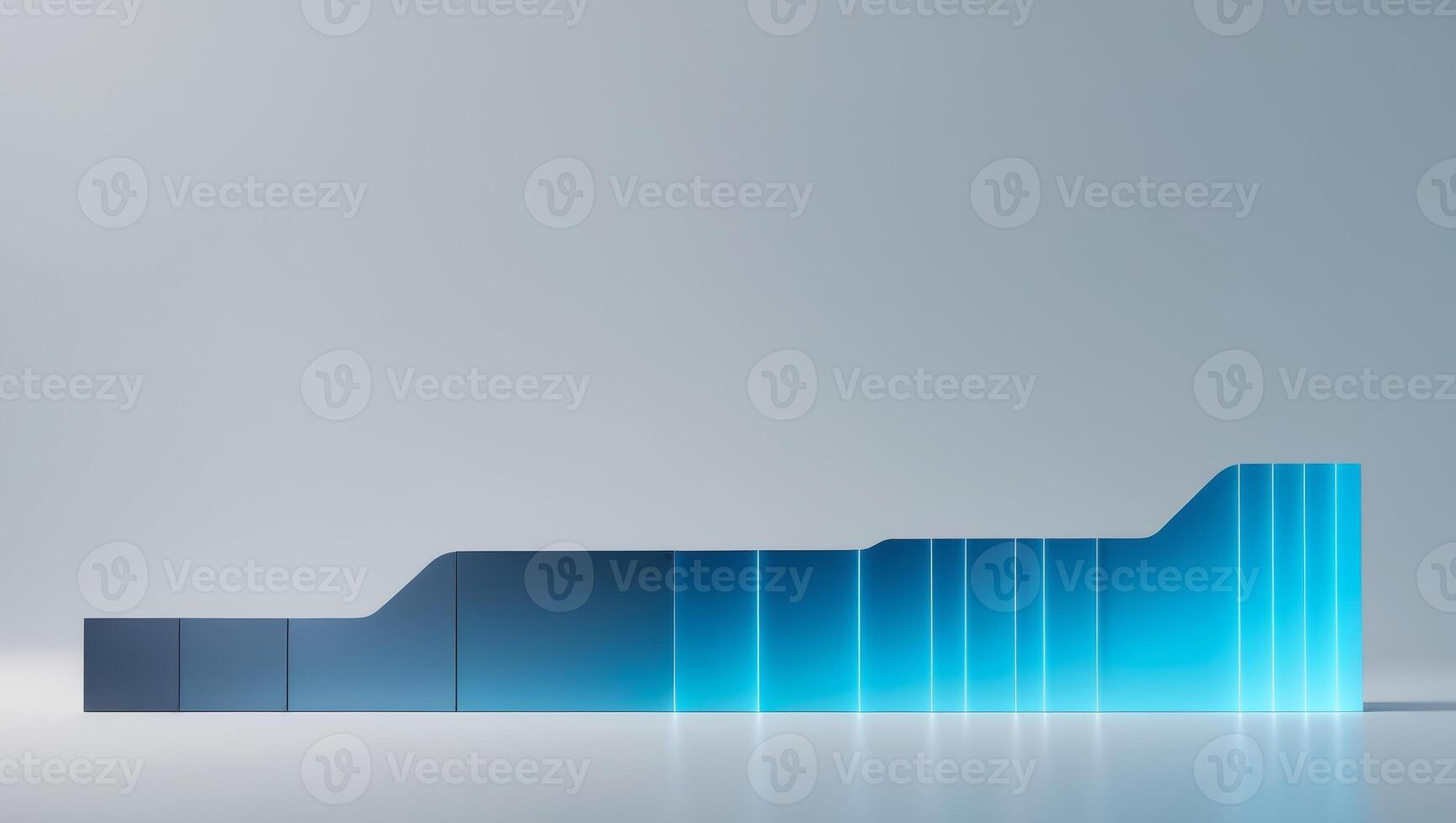 Progress bar design representing loading status in a minimal and modern user interface setting for enhanced digital experiences photo