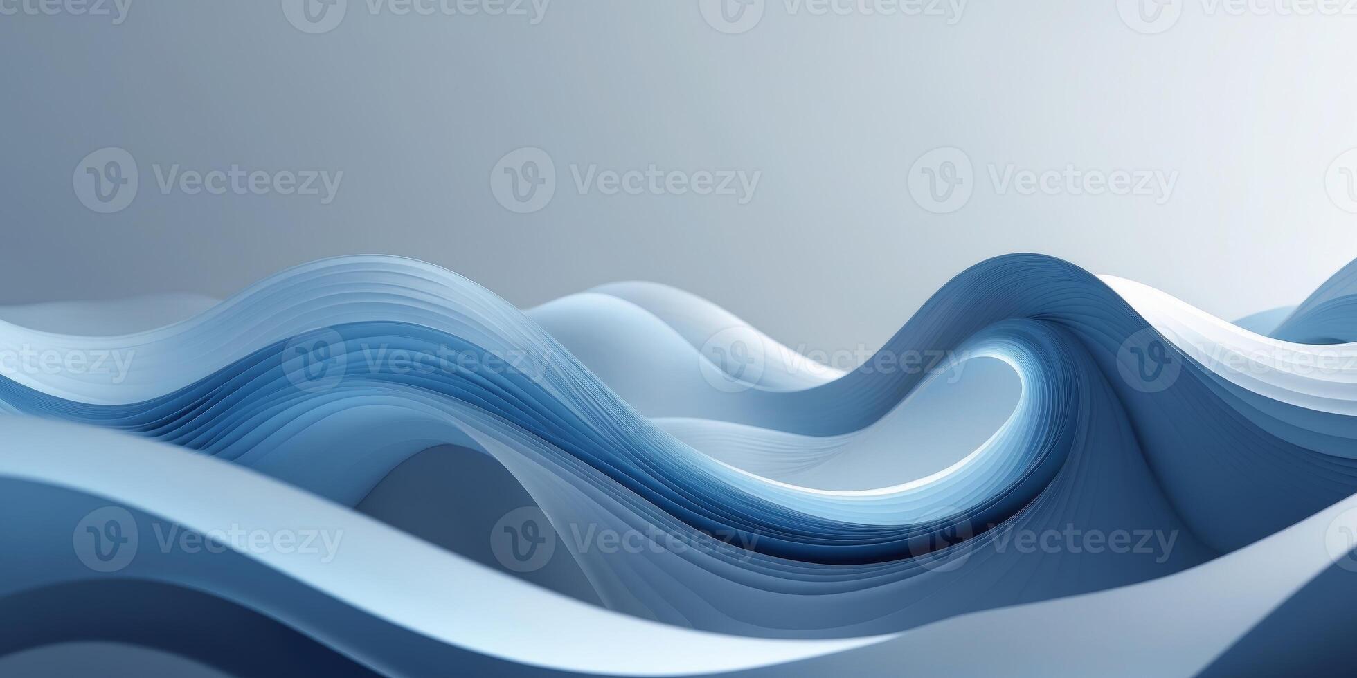 dynamic blue wave design combines fluid curves and soft gradientsdynamic blue wave design combines fluid curves and soft gradients. photo