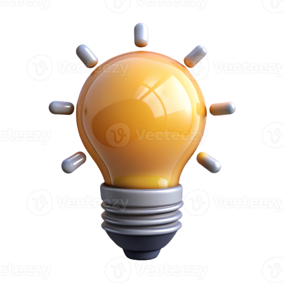 Creative Energy Symbol in 3D png