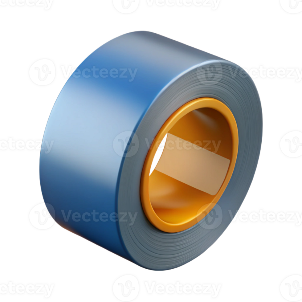 Realistic duct tape icon for utility themes. png