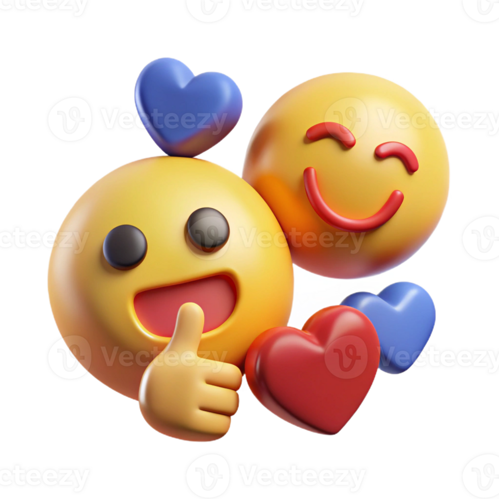 Expressive Emoji Collection For Chat png