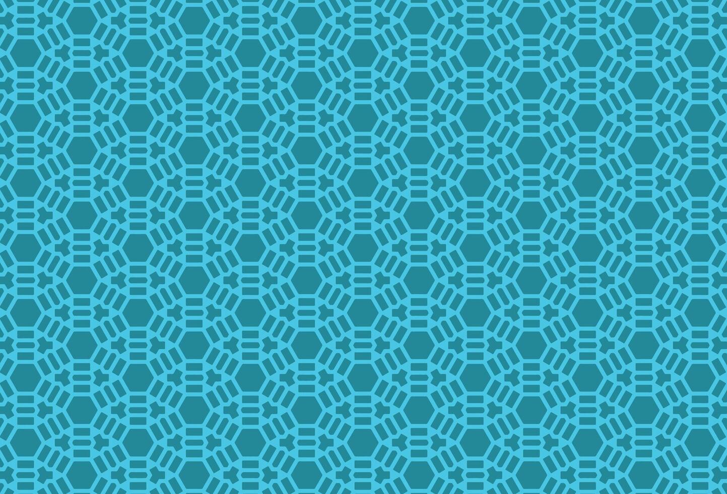 Geometric blue fabric design pattern vector