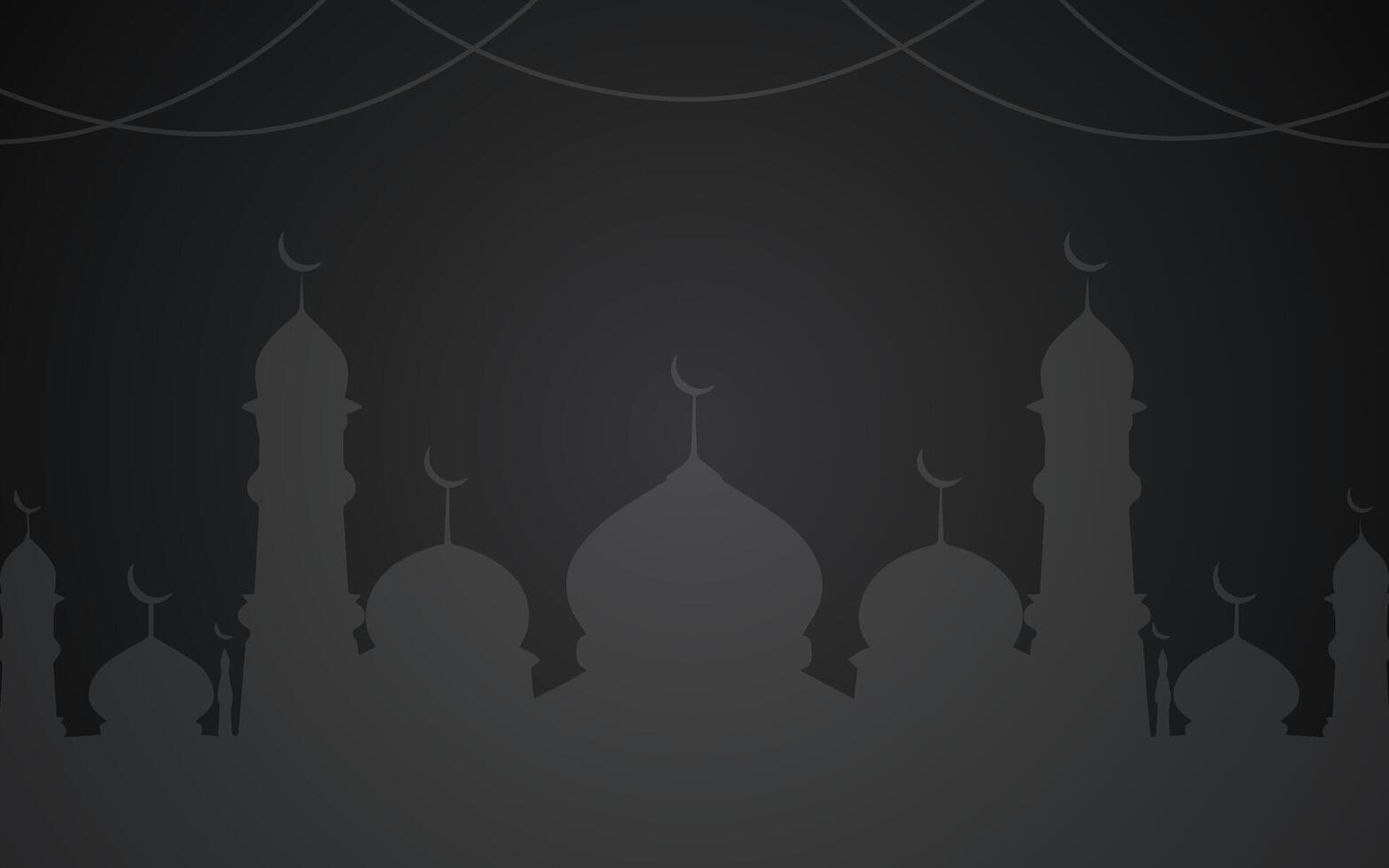 Ramadan Mubarak poster vector