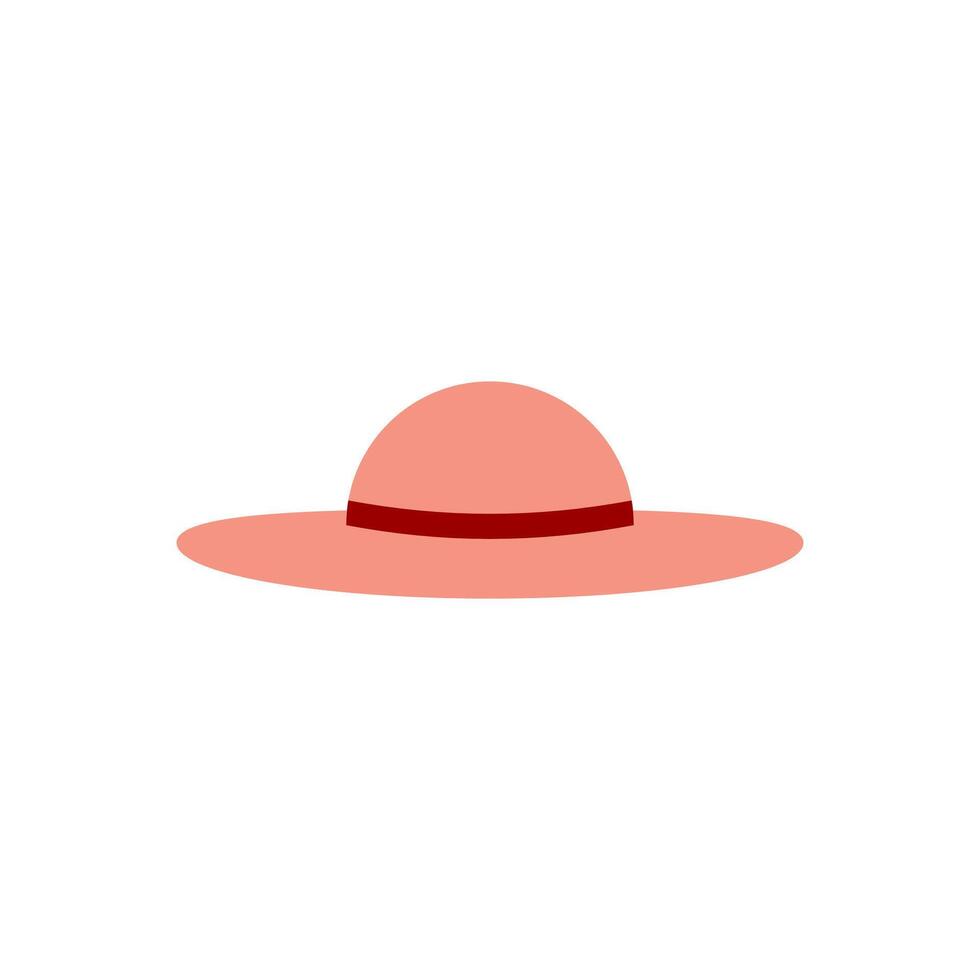 a hat is shown on a white background vector