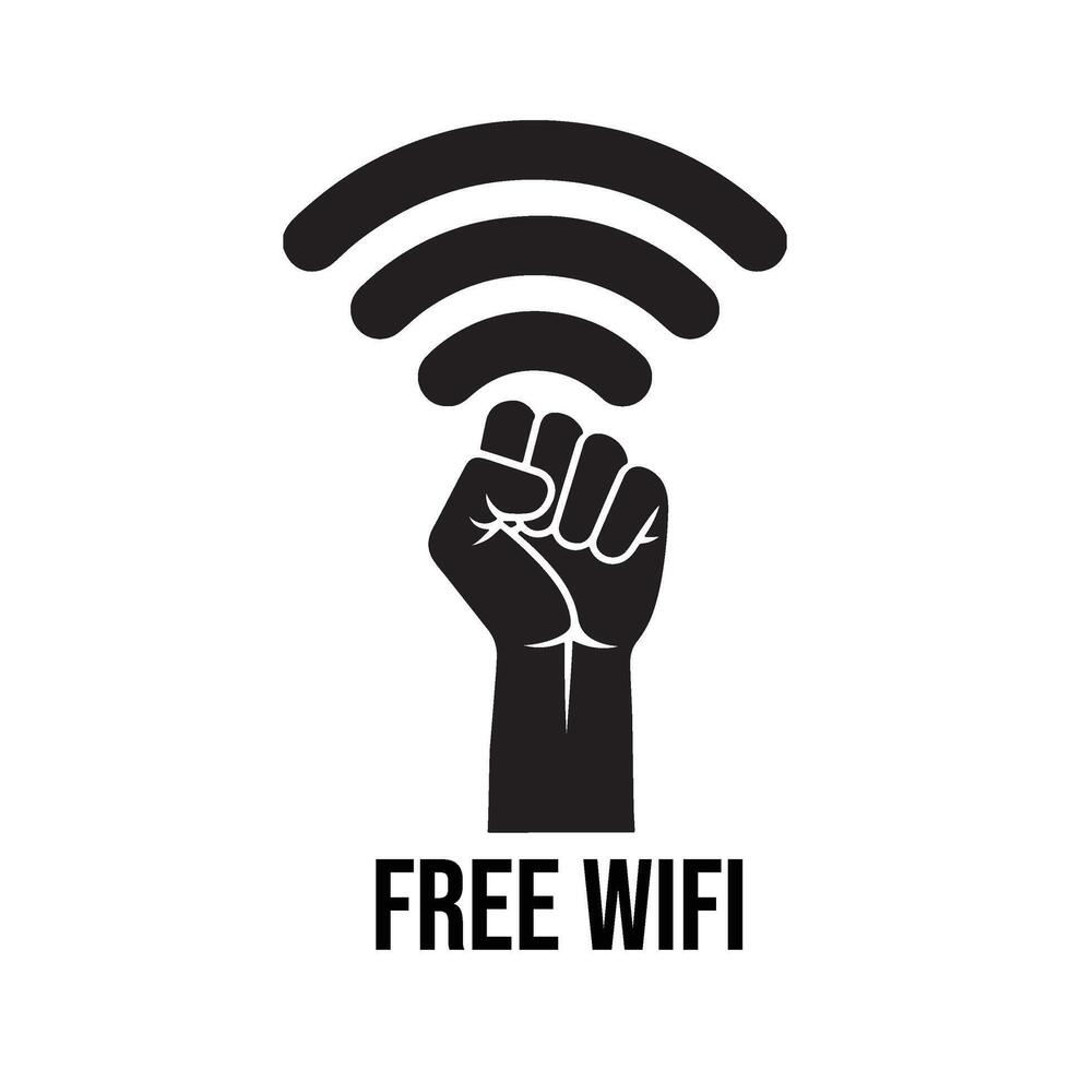 free wifi icon vector