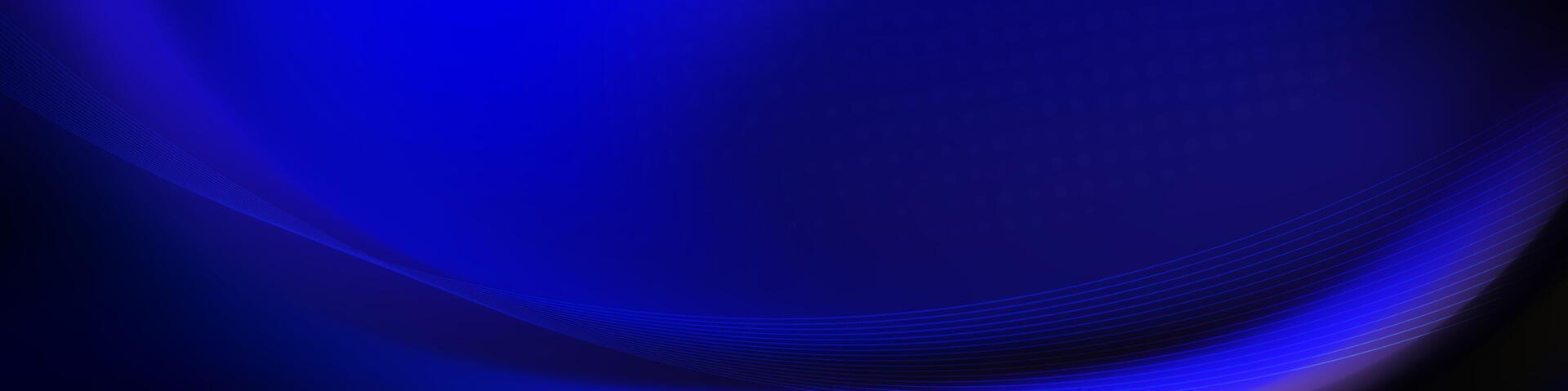 Abstract blurred background in royal blue with a smooth gradient vector