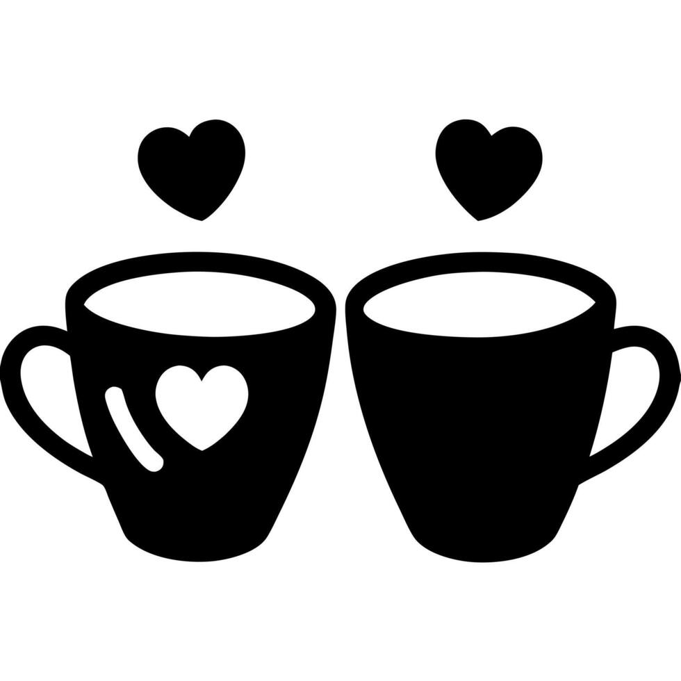 Artistic coffee cup with frothy latte art perfect for cozy moments. vector