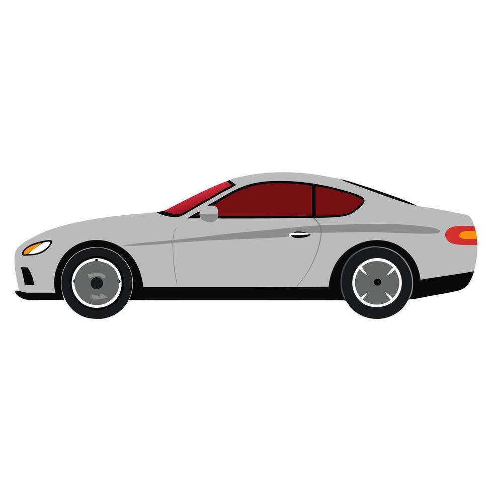 Elegant automobile icon for exclusive designs. vector