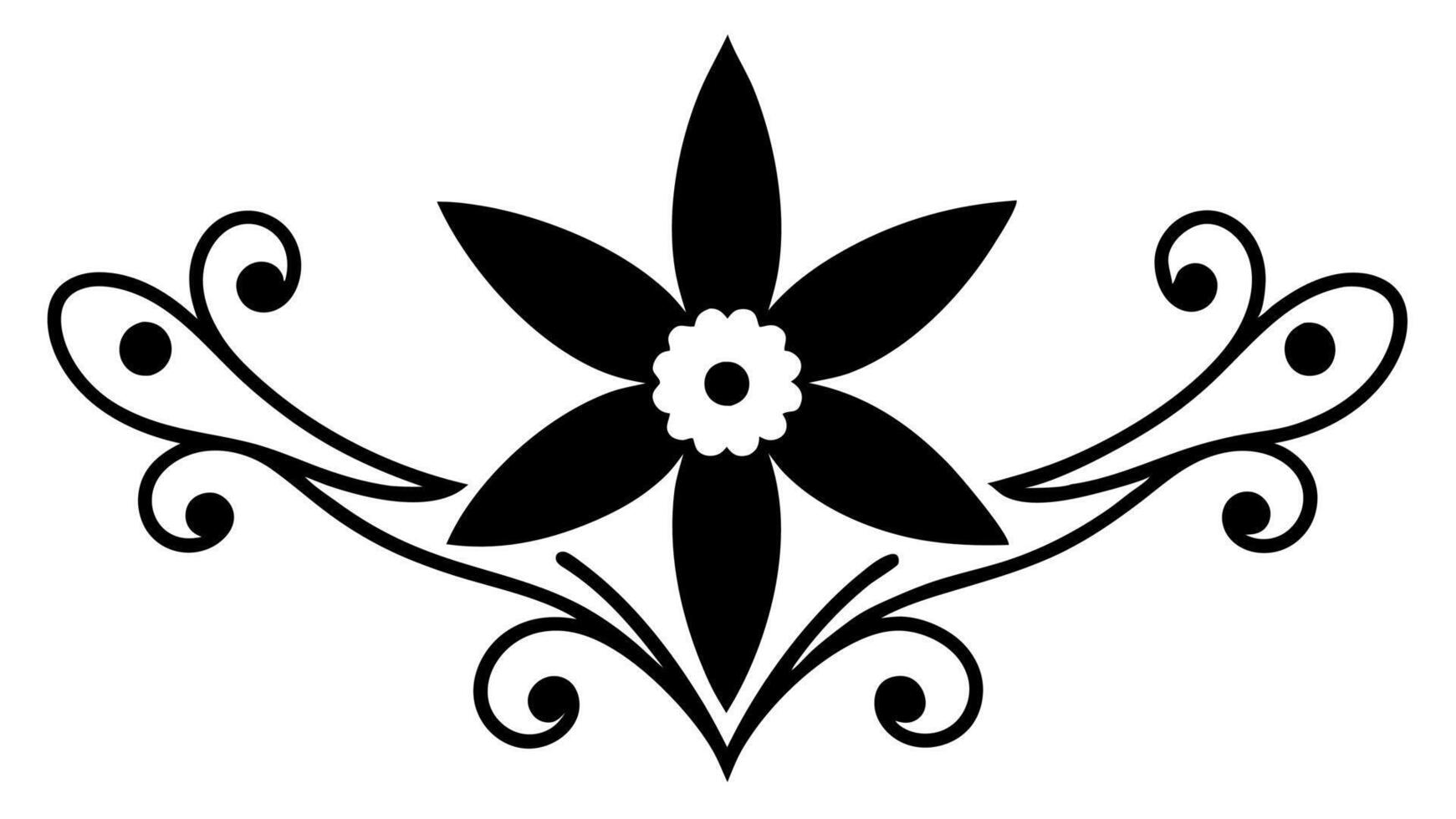 Unique floral art illustrations to enhance your creative projects vector