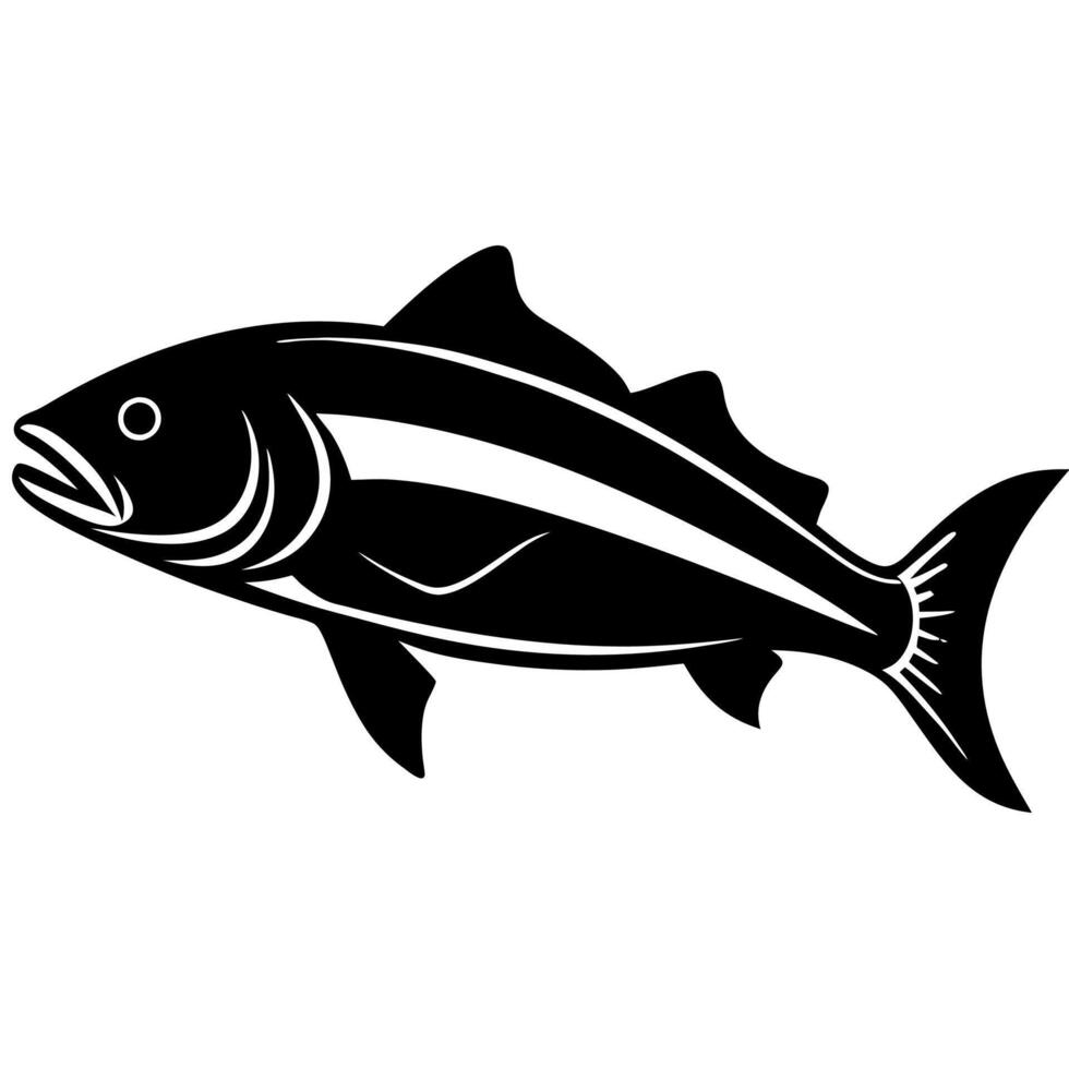 Artistic Mahi Mahi Fish Illustration for Creative Projects vector