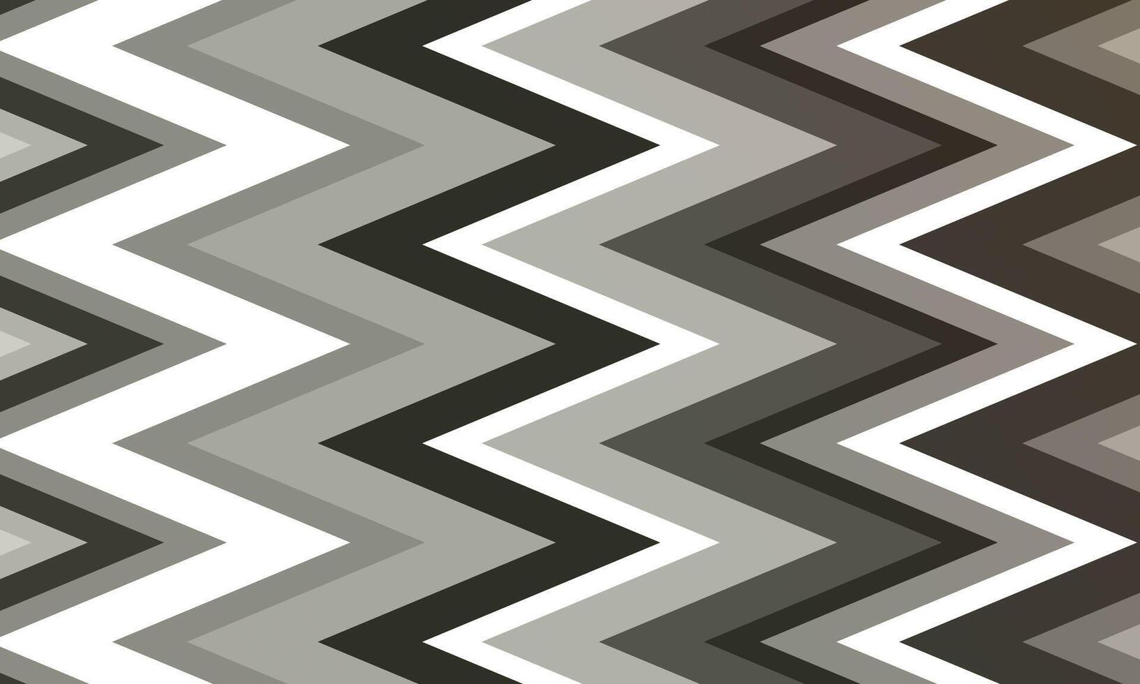 Zigzag chevron grey line pattern monochrome background. geometric stripes retro style. vector