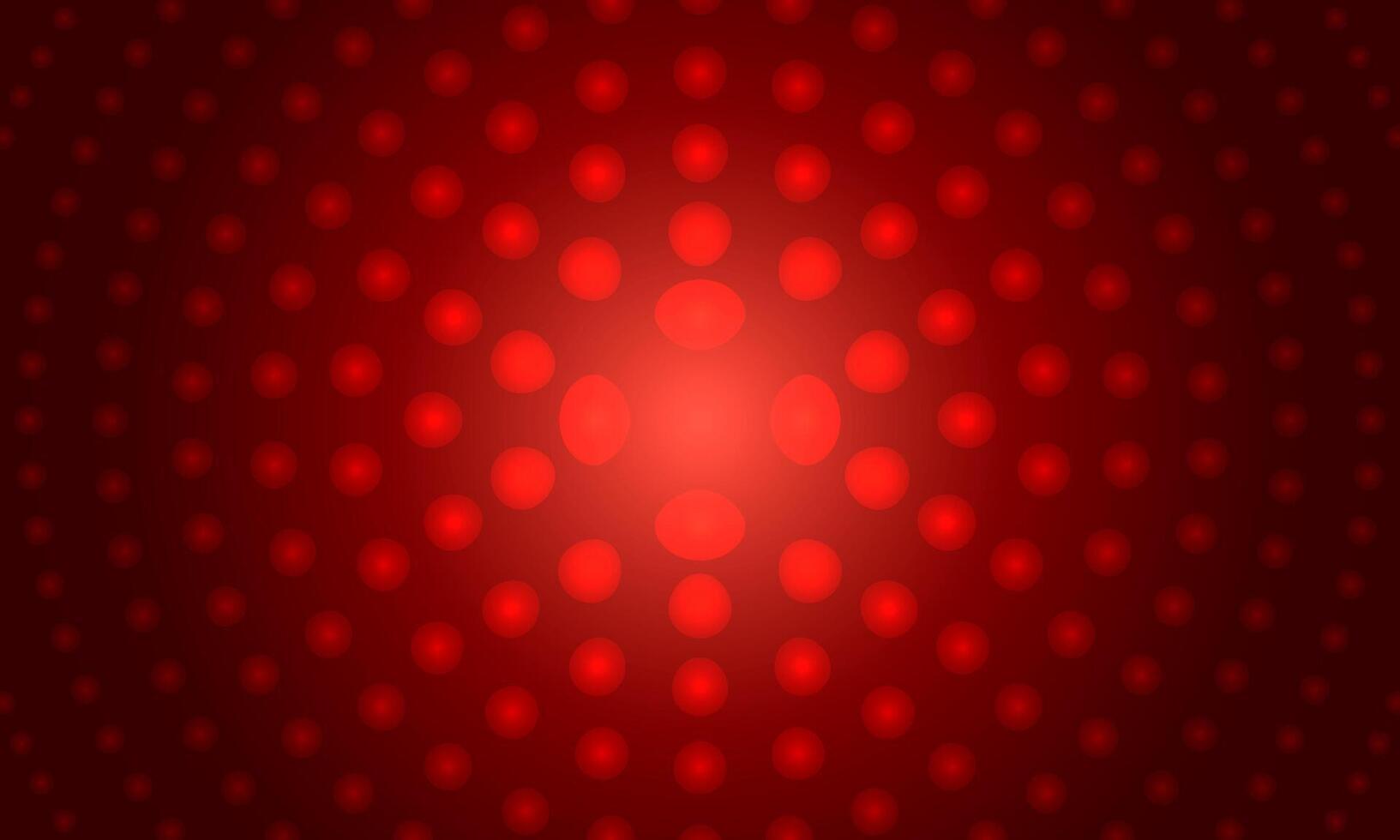 Abstract light lamps dark red background. shine dots light. vector