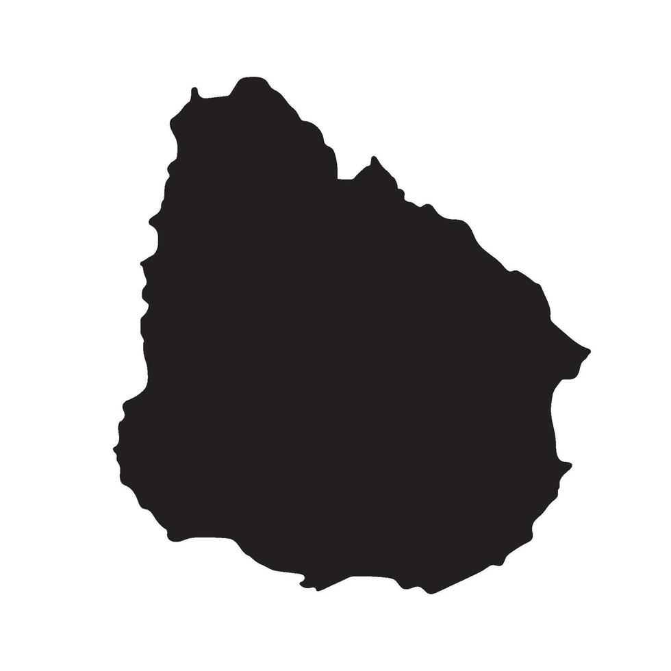 Uruguay Map Icon design vector