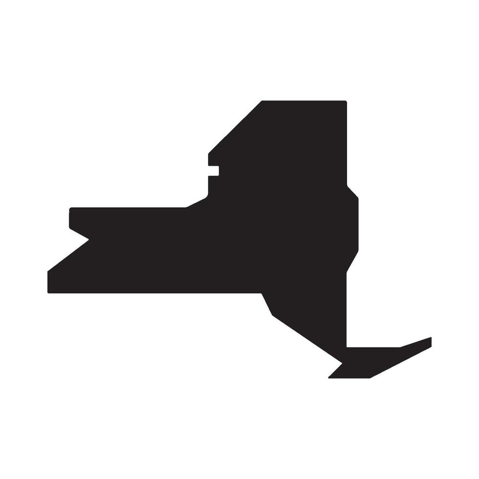 New York Map Icon design vector