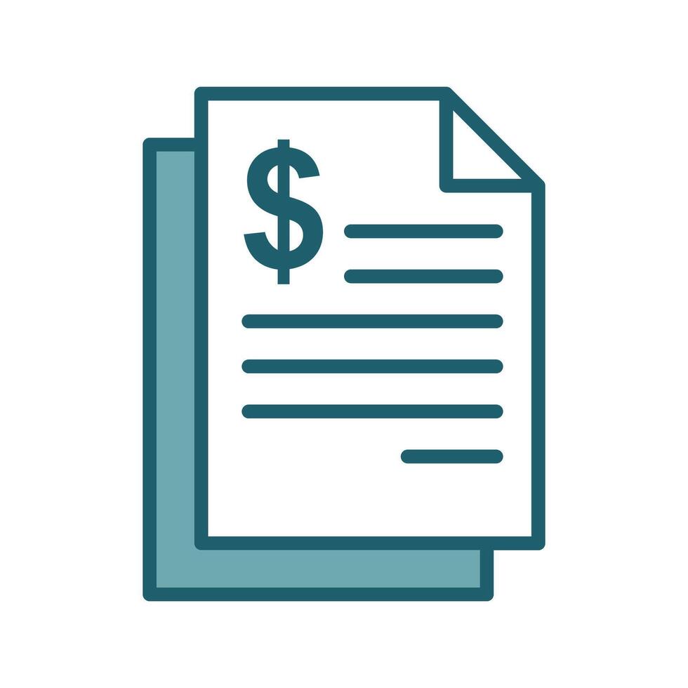 Creative Collection of Colorful Invoice Icons for Business Solutions vector
