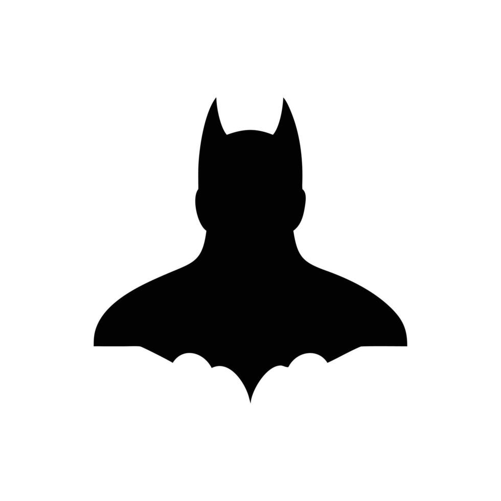 Free batman silhouette illustration vector