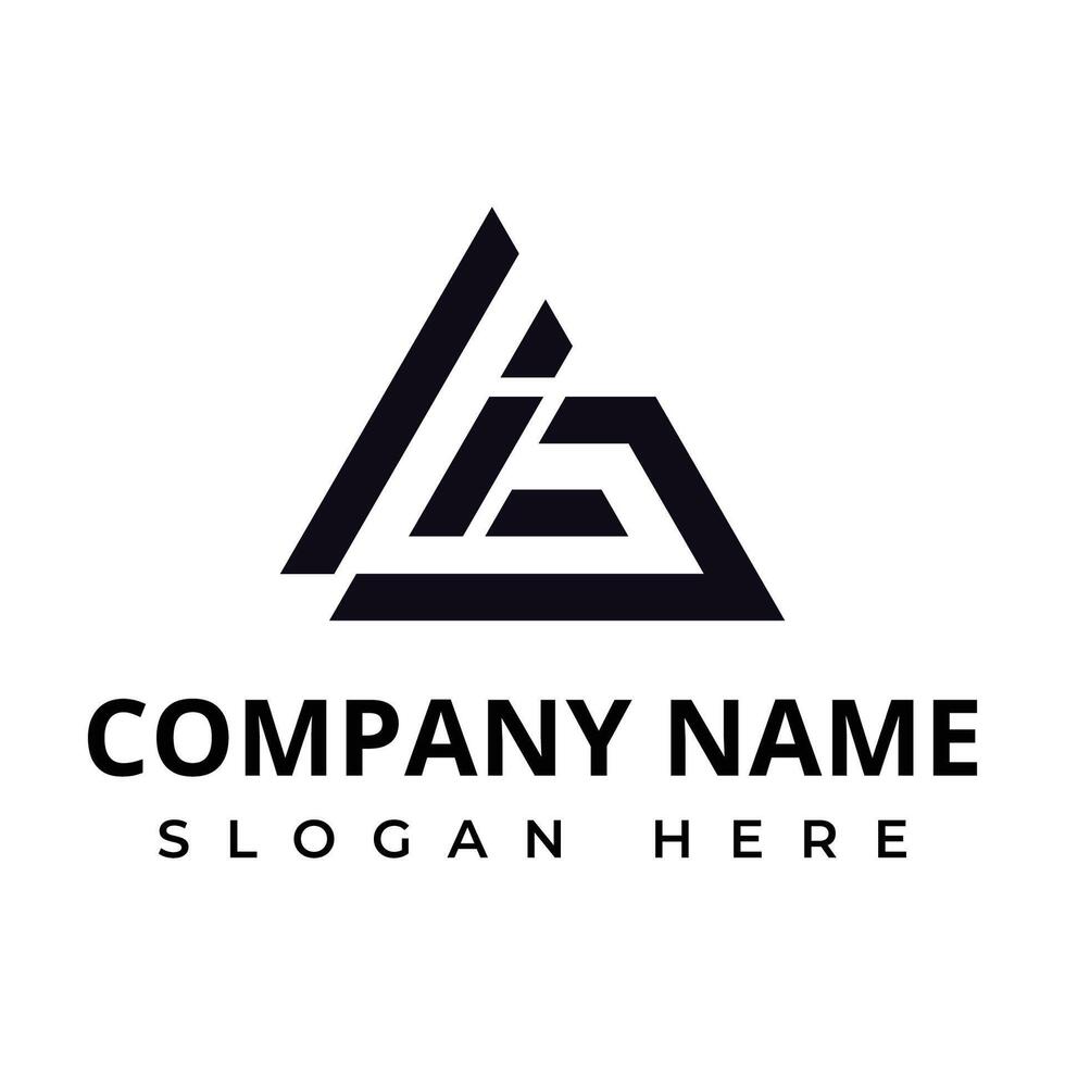 Creative B Letter Logo Design Customizable Business Branding Template vector