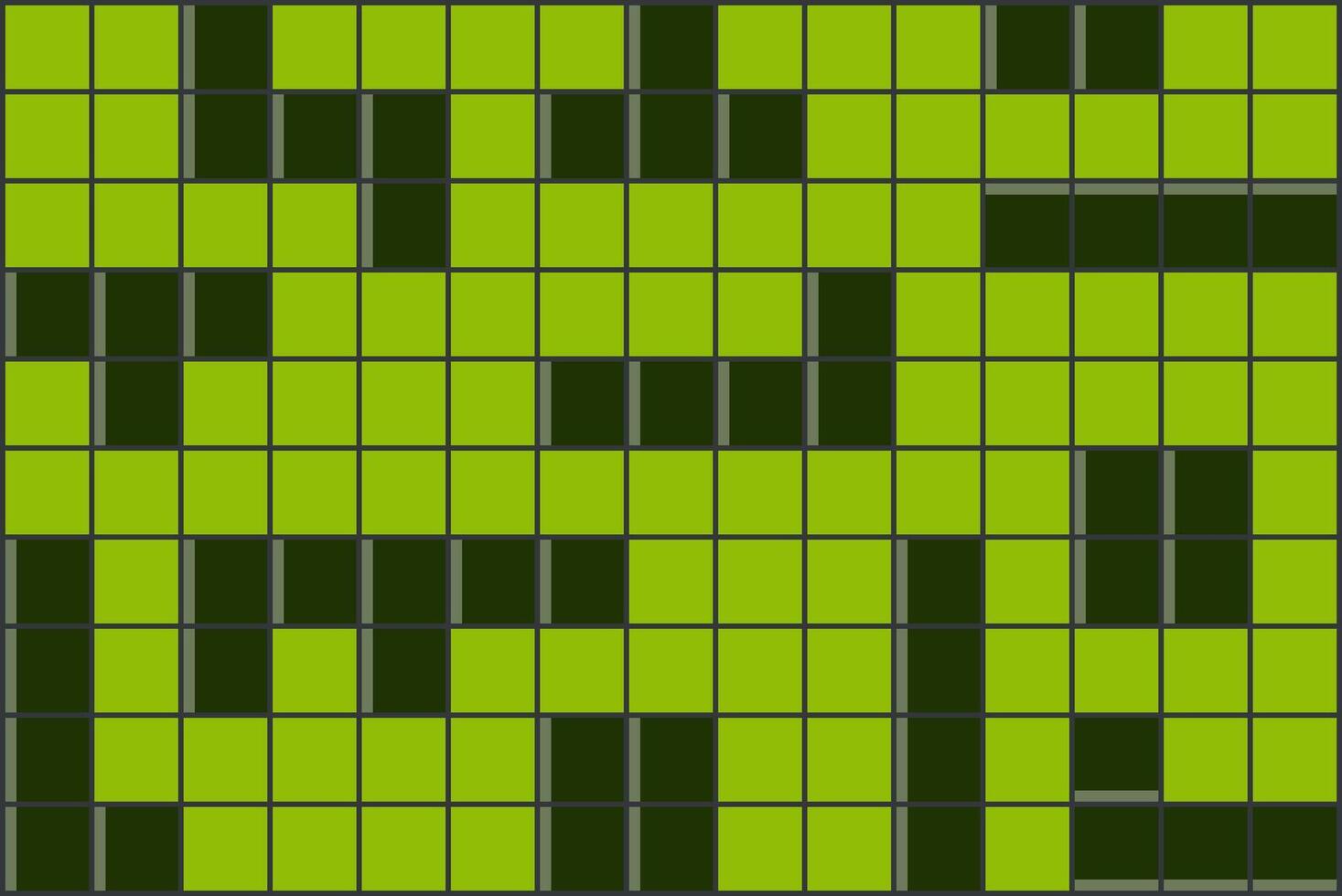 Horizontal background with block shapes. Retro game elements backdrop. vector