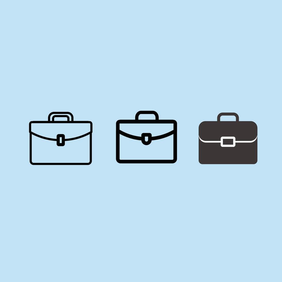 Download Briefcase Icon Illustration, Portfolio Bag Icon And Graphics vector