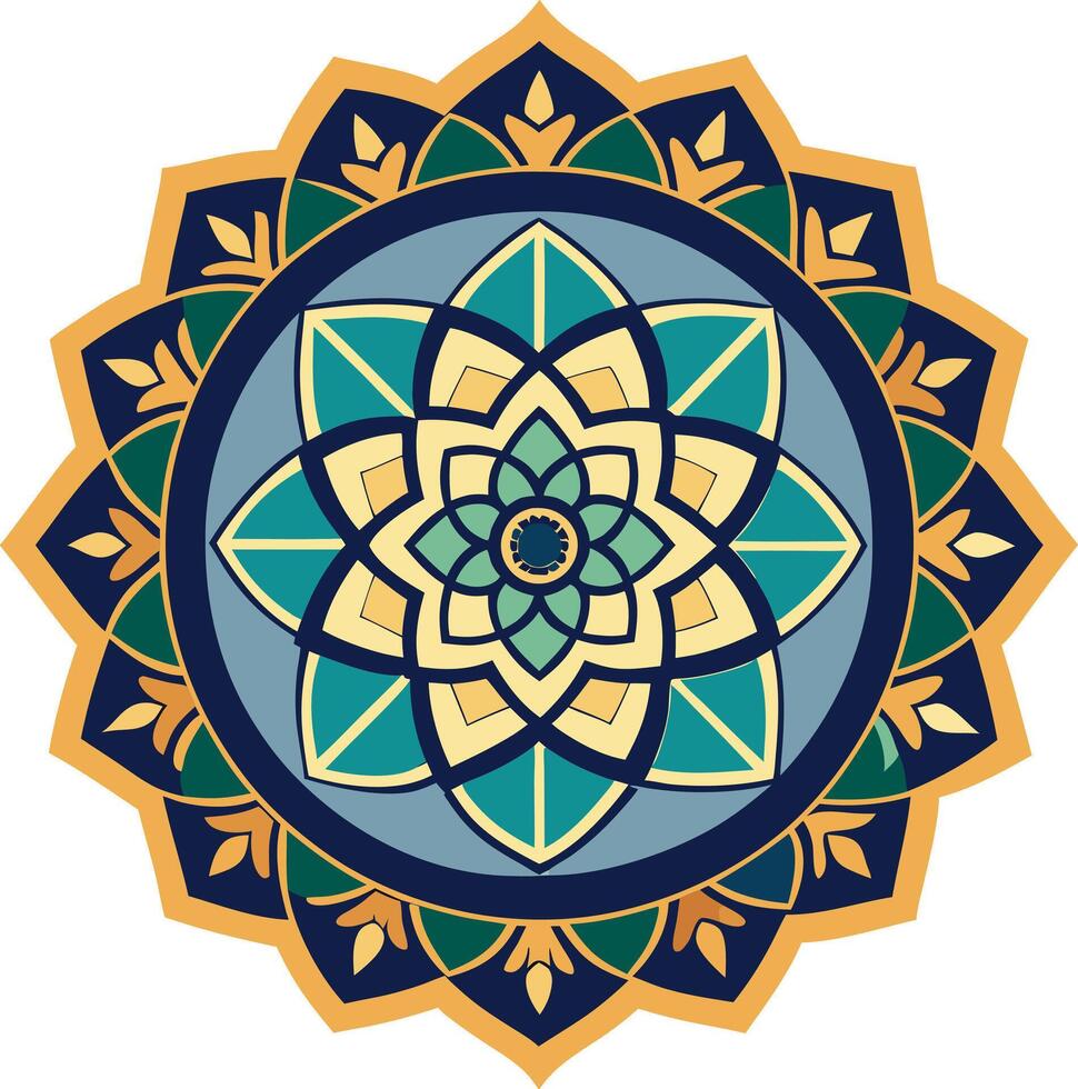 Mandala Illustrator Artwork vector