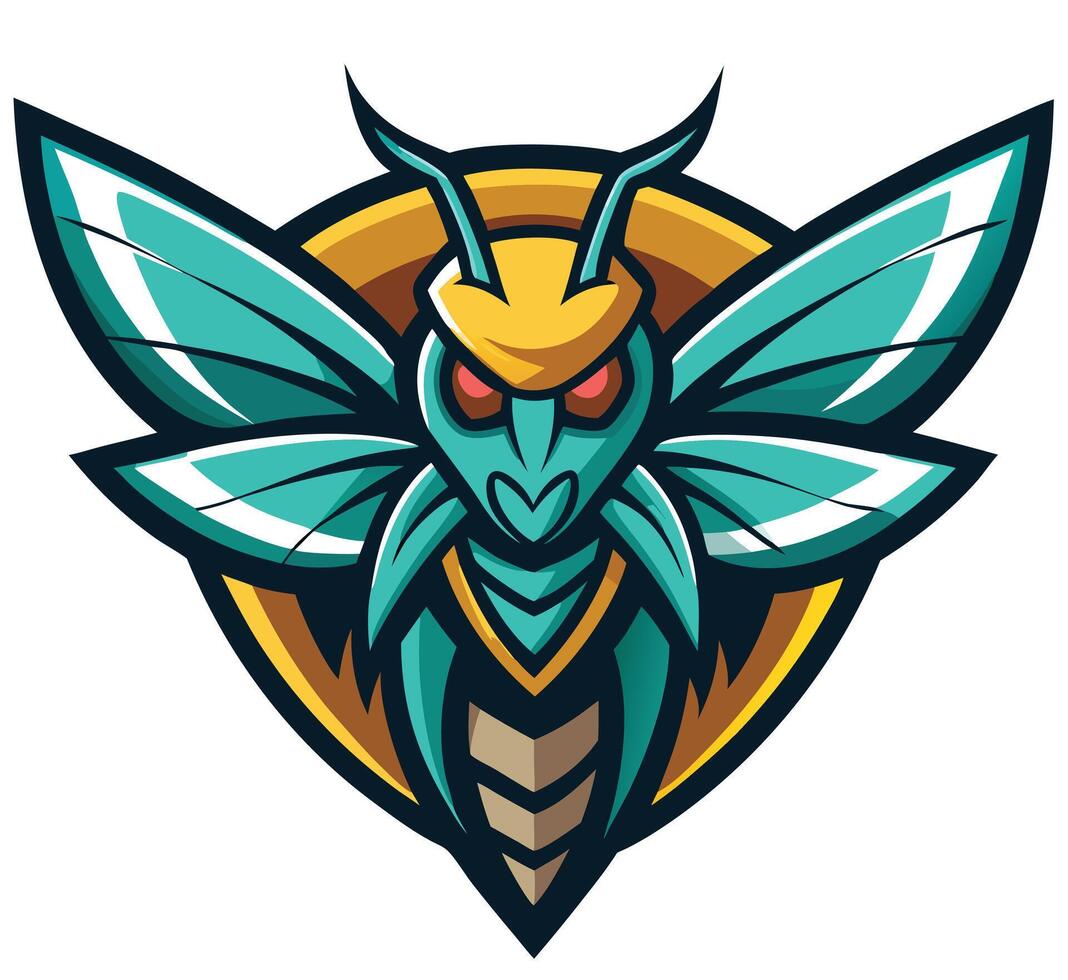 Hornet artwork logo vector