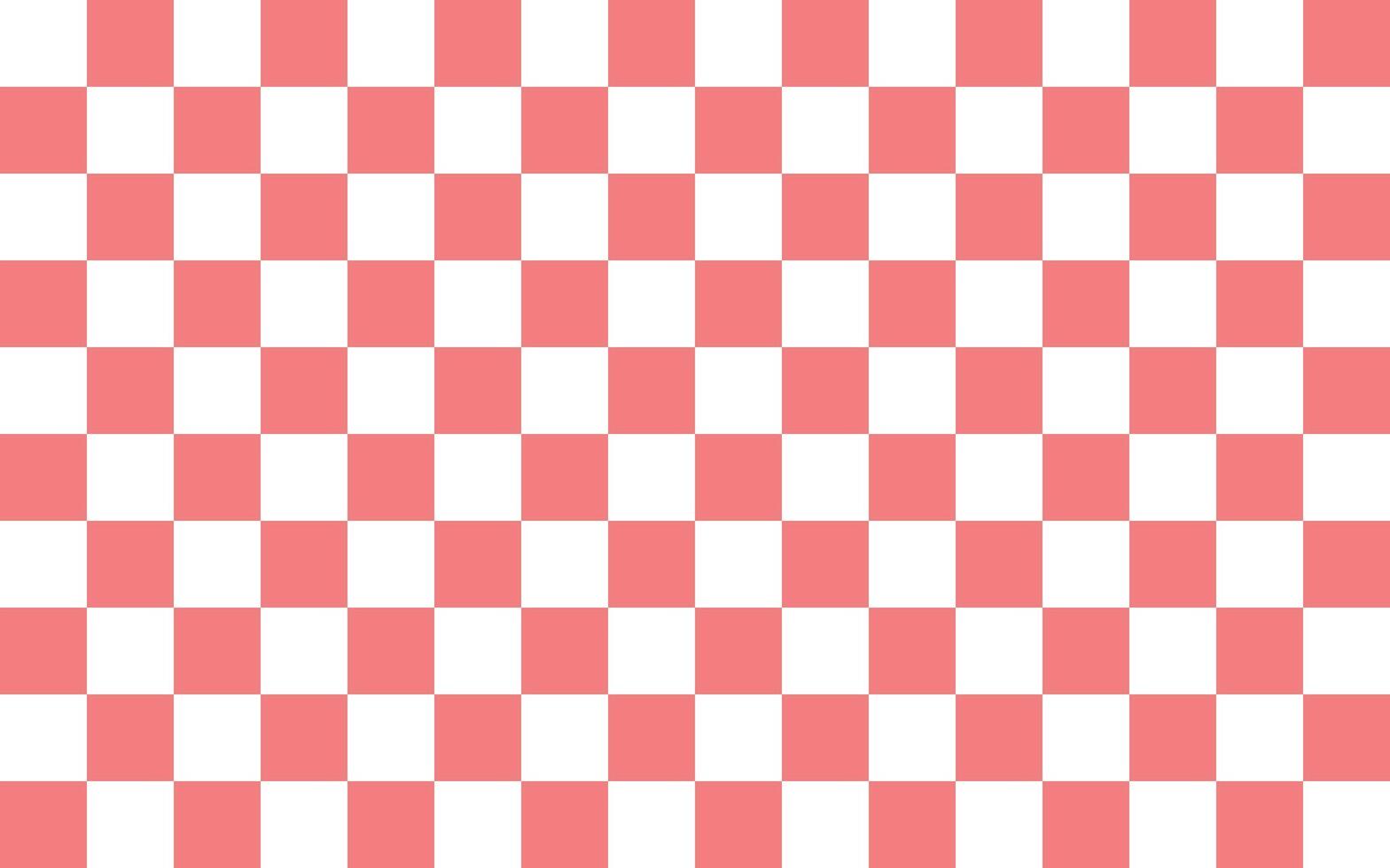Pink Chessboard Pattern Wallpaper Background vector