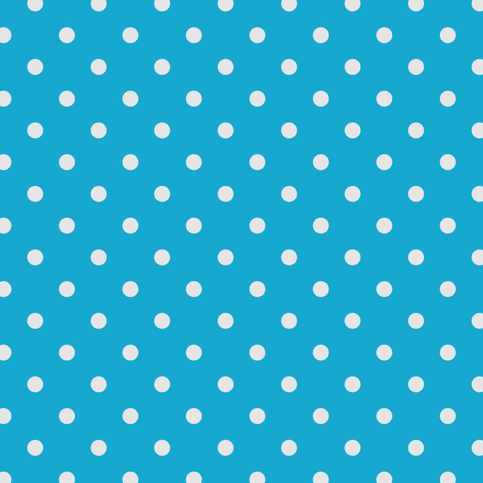 Blue Sea Polkadots Pattern Background vector