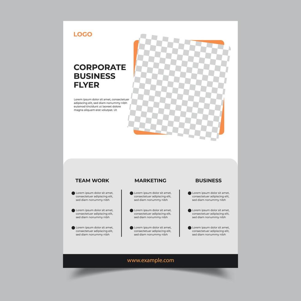 Business poster template concept design vector