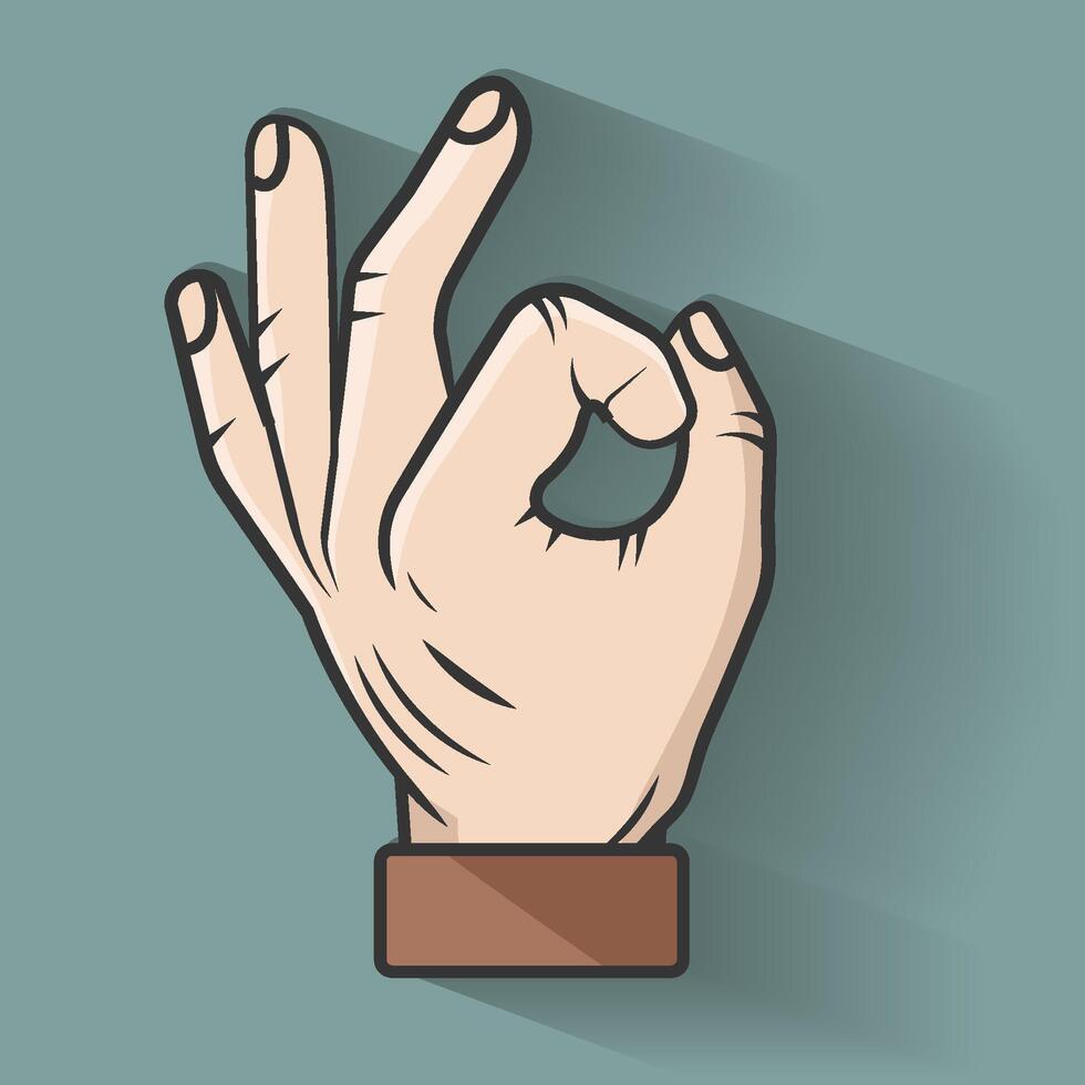 hands icons and symbols emoji vector