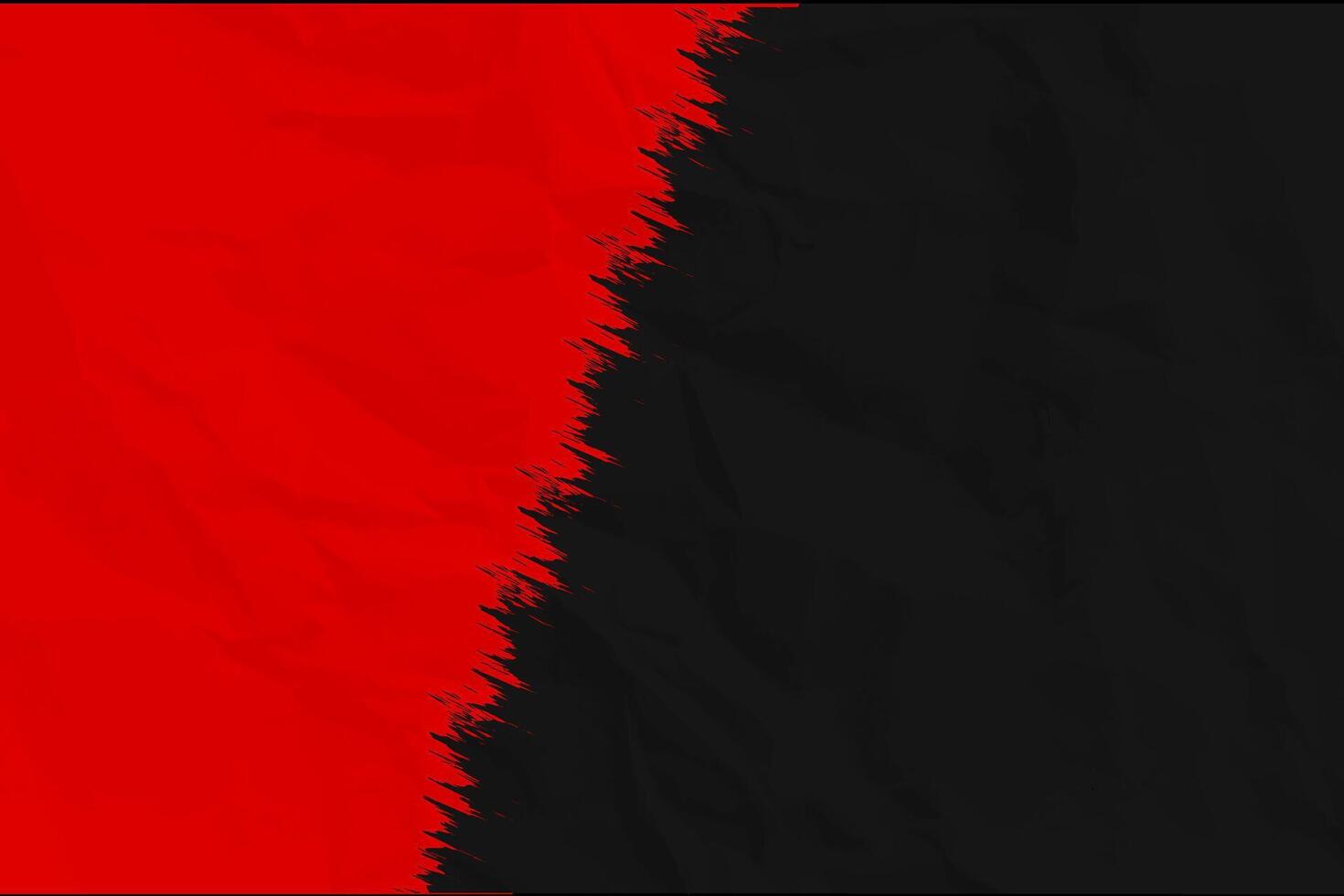 Red and Black Brush Stroke Banner Background vector
