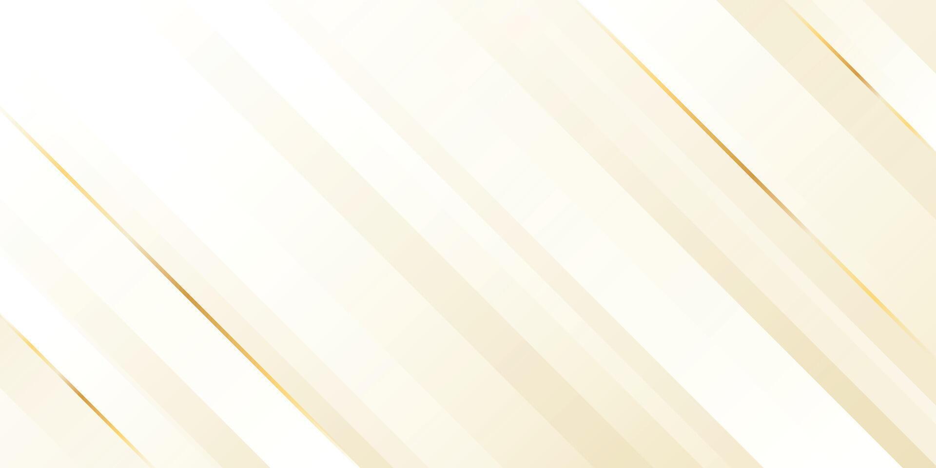 Elegant beige luxury background with diagonal stripes. Abstract wallpaper vector